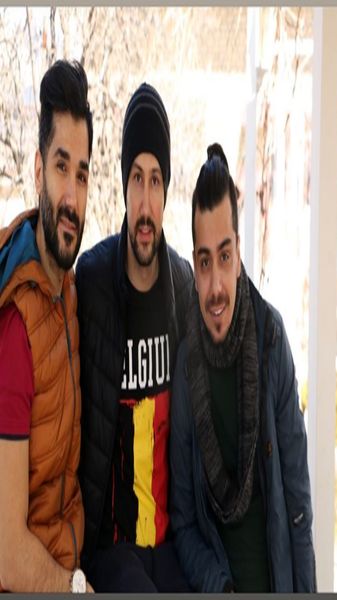شاهرخ استخری و برادر زنش + عکس
