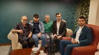 حمید لولایی در کنار فینالیست خندوانه + عکس