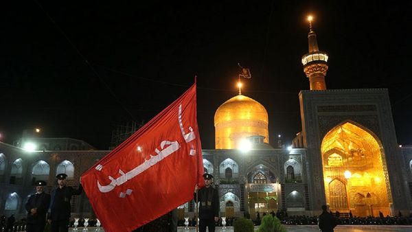 تبلیغ برای کرونا گرفتن در یکی از هیئت های عزاداری مشهد ! + عکس 