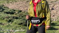 آنا نعمتی در کوه + عکس