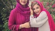 شبنم قلی خانی و خواهرش + عکس