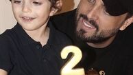 پدرام کریمی و پسرش + عکس