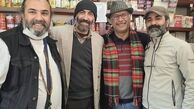 جناب خان و بازیگر ممنوعه در یک فروشگاه + عکس