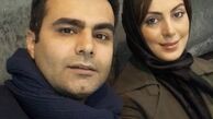 نیلوفر شهیدی و‌ همسرش + عکس