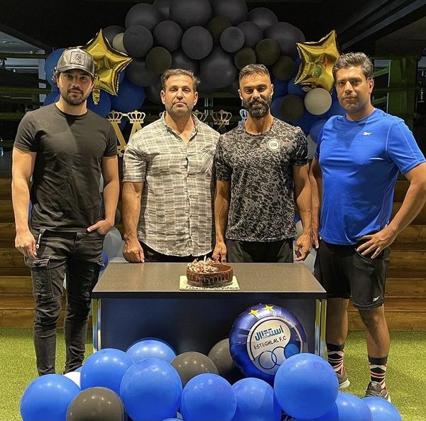 تولد مهدی ماهانی در باشگاه + عکس