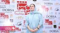 تیپ آبی خوشرنگ بهناز جعفری+عکس
