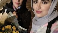 هانیه غلامی و‌مادرش + عکس
