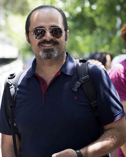 رضا مولایی با عینک آفتابی + عکس