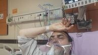 سخنران مشهور روی تخت بیمارستان + عکس