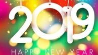 تبریک سال 2019 میلادی در اینستاگرام هنرمندان ایرانی