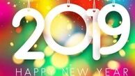 تبریک سال 2019 میلادی در اینستاگرام هنرمندان ایرانی