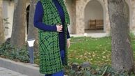 استایل جدید نیوشا ضیغمی در یک باغ + عکس