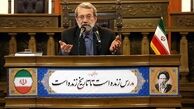 نشست خبری رئیس مجلس شورای اسلامی/تصاویر