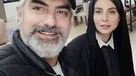عکس جدید مهدی پاکدل با همسر دومش 