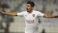 رکوردشکنی تاریخی مهاجم رقیب پرسپولیس در لیگ قطر

