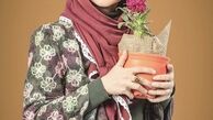 گلدان زیبای نازنین بیاتی + عکس