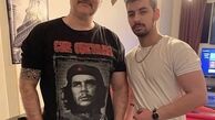 مجید سعیدی و پسرش + عکس