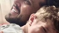 پسر بی حوصله آقای مجری + عکس