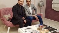 دانیال عبادی و دوستش + عکس
