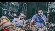 قلیان کشیدن آقای بازیگر در یک فیلم +عکس