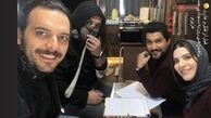 سحر دولتشاهی و همسرش در حال تمرین + عکس