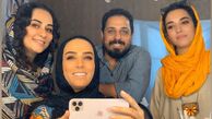 سوگل طهماسبی در جمع همکارانش‌ + عکس