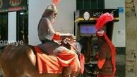 شوخی شهره لرستانی با یزید+عکس
