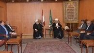 دیدار سفیر جدید ایران در لبنان با رئیس مجلس اعلای لبنان