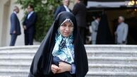 معاون سابق رئیس جمهور چادرش را برداشت+عکس