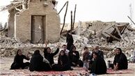 پیکر قربانیان زلزله دشتی تشییع شد