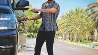 ماشین لاکچری سینا مهراد + عکس