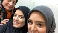 همسر آقای سیاست مدار در کنار بازیگران "بوی باران"+عکس