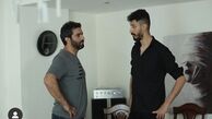 همکاری بهرام افشاری با کارگردان مشهور سینما + عکس