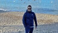 حال خوب سیاوش خیرابی در کنار دریا + عکس