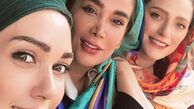 سلفی دوستانه نگین معتضدی + عکس