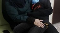 بچه داری خانم بازیگر در پشت صحنه سریال خانه امن + عکس