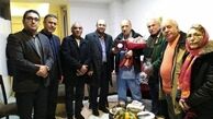 عیادت بازیگران ایرانی از بازیگر فرانسوی+عکس