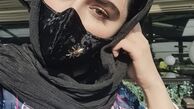 ماسک خاص خانم بازیگر + عکس