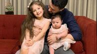 نگاه متفکرانه و بامزه دخترکوچولو شاهرخ استخری+عکس