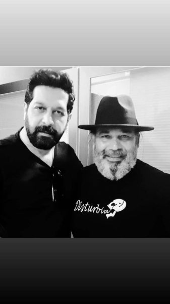 استایل متفاوت داریوش سلیمی در کنار کامران تفتی + عکس