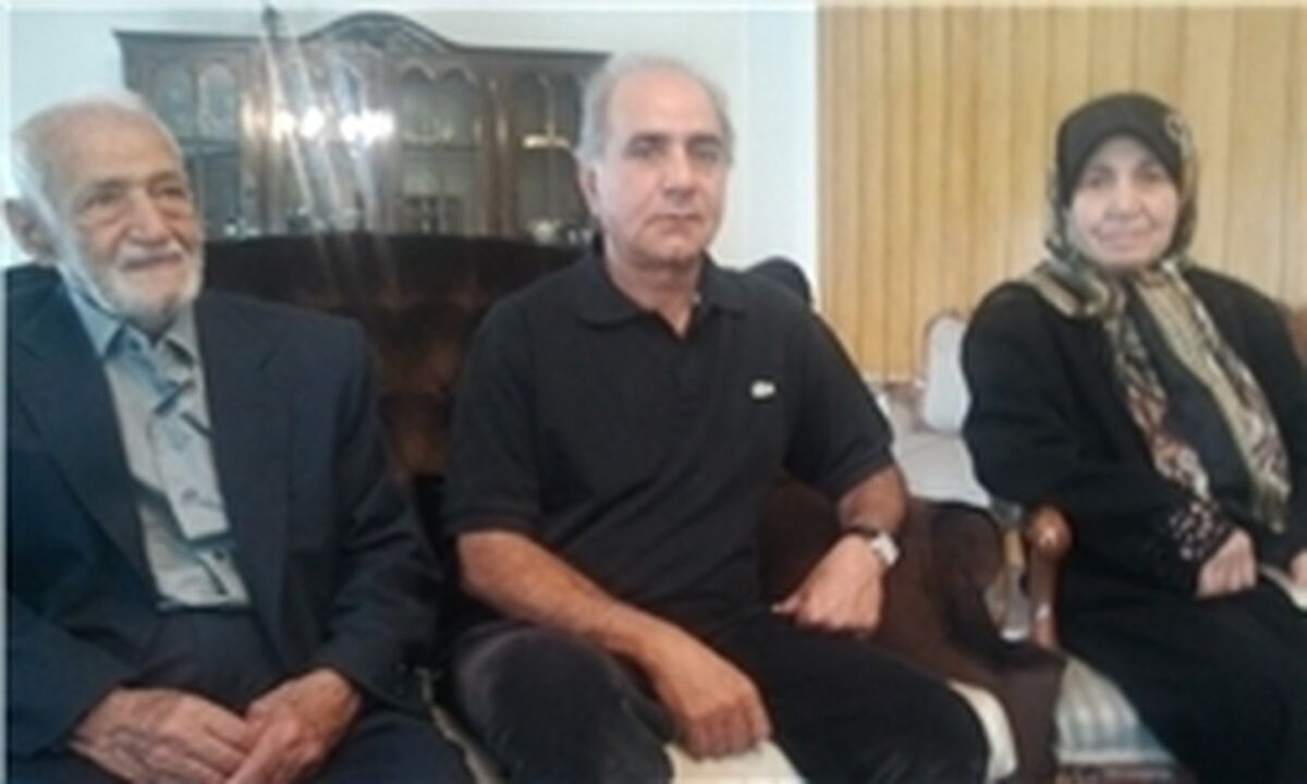دیدار پرستویی با یکی از داغداران ایرباس ایرانی