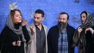قهقهه شقایق دهقان، مهراب قاسمخانی و پیمان معادی روی فرش قرمز/عکس 