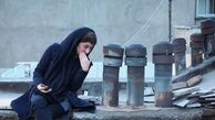 عکس سرخوشانه ویدا جوان در پشت بام با دودکش ها