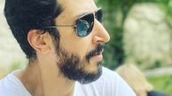 صورت نصفه بهرام افشاری + عکس