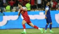 تصویر سانسور شده شادی گل بازیکن پرسپولیس در تلویزیون