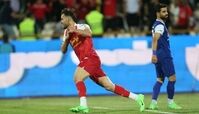 تصویر سانسور شده شادی گل بازیکن پرسپولیس در تلویزیون