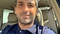 سلفی حمید گودرزی در ماشینش + عکس