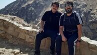 صعود مانی رهنما و دوستش به قله ها + عکس