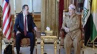 نماینده ترامپ دوباره با مسعود بارزانی دیدار کرد
