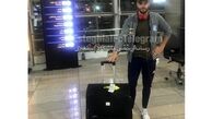 مربی بدنساز استقلال وارد تهران شد+ عکس